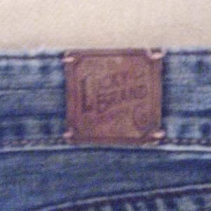 Girls low waist flared leg jeans